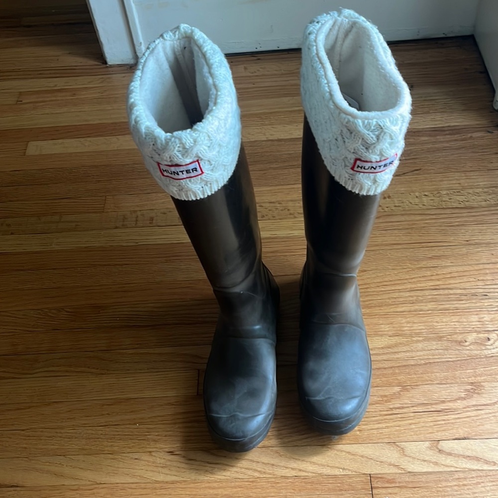 Hunter, Boot Liners, white